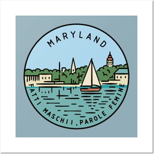 Maryland love Posters and Art